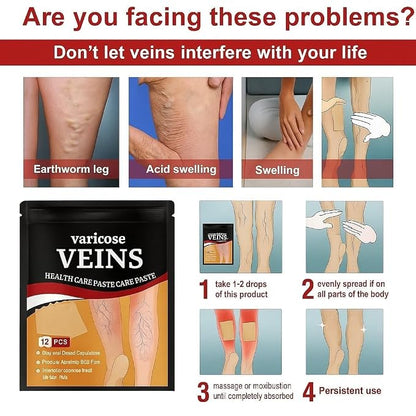 Varicose Veins Relief Patches (Pack of 20)