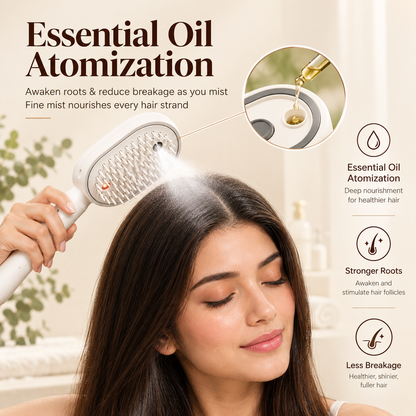 Electric Spray Air Cushion Massage Comb