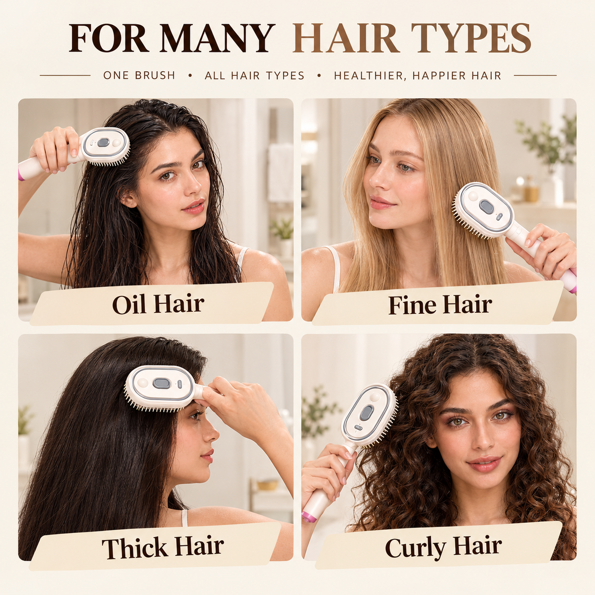 Electric Spray Air Cushion Massage Comb